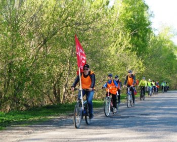 Велопробег в честь 72 годовщины Великой Победы