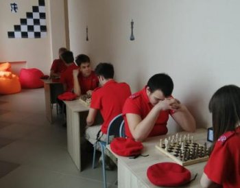 Соревнования  по шахматам среди юнармейцев