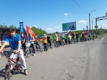 Двухдневный велопоход, посвященный Дню Победы